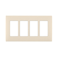 Leviton WALLPLATES RENU 4 GANG WLPLT GOLD COAST WHITE REWP4-GC